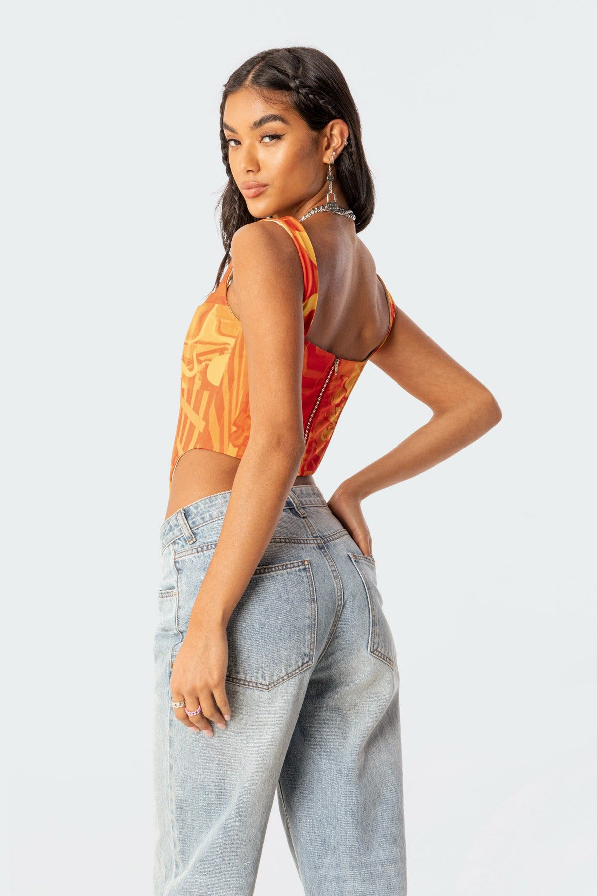 Alin Corset Top sold by Edikted product image thumbnail 5