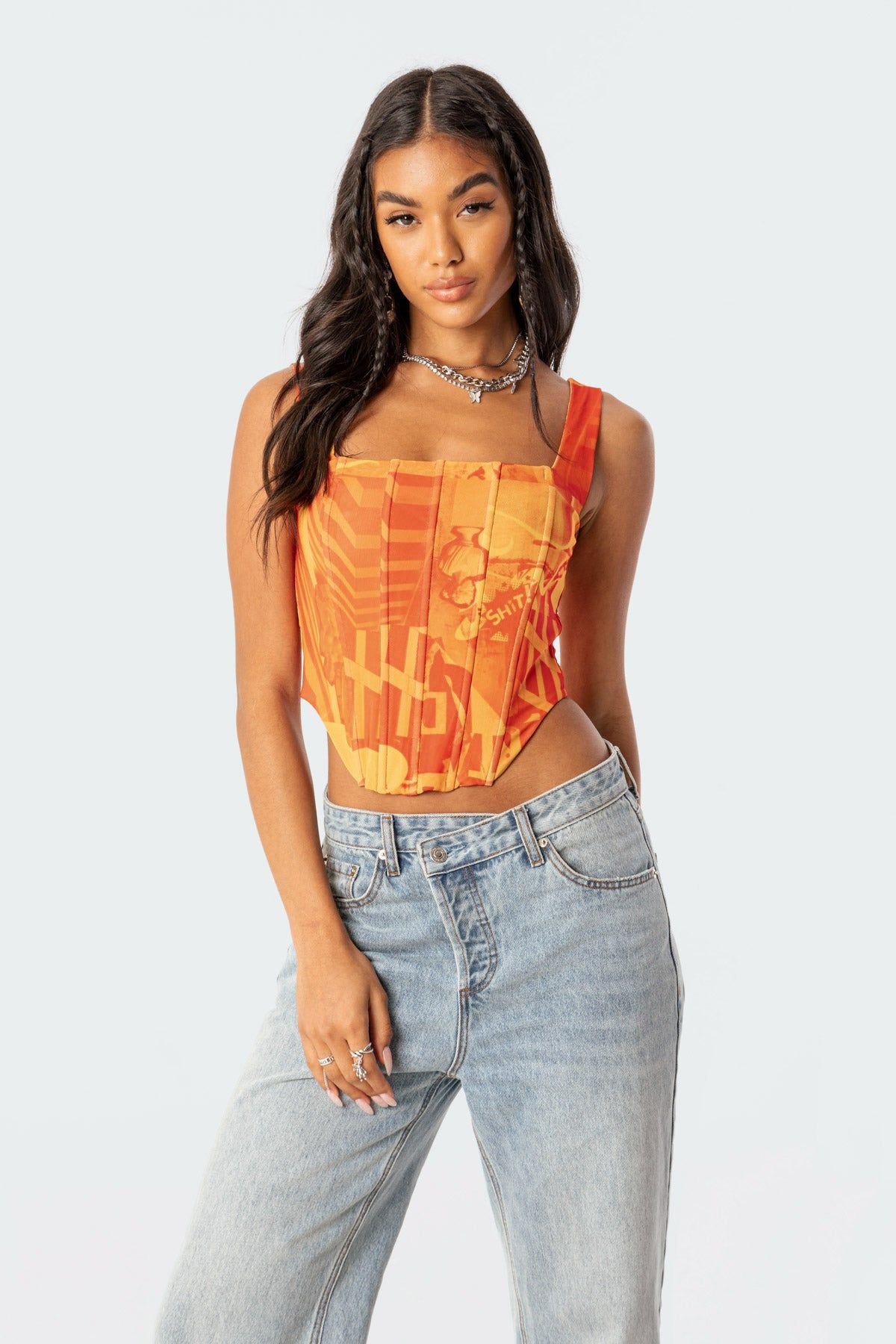 Alin Corset Top sold by Edikted product image thumbnail 3