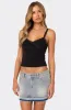 Amilia Lace Trim Tank Top sold by Edikted
