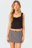 Marigold Side Slit Top sold by Edikted