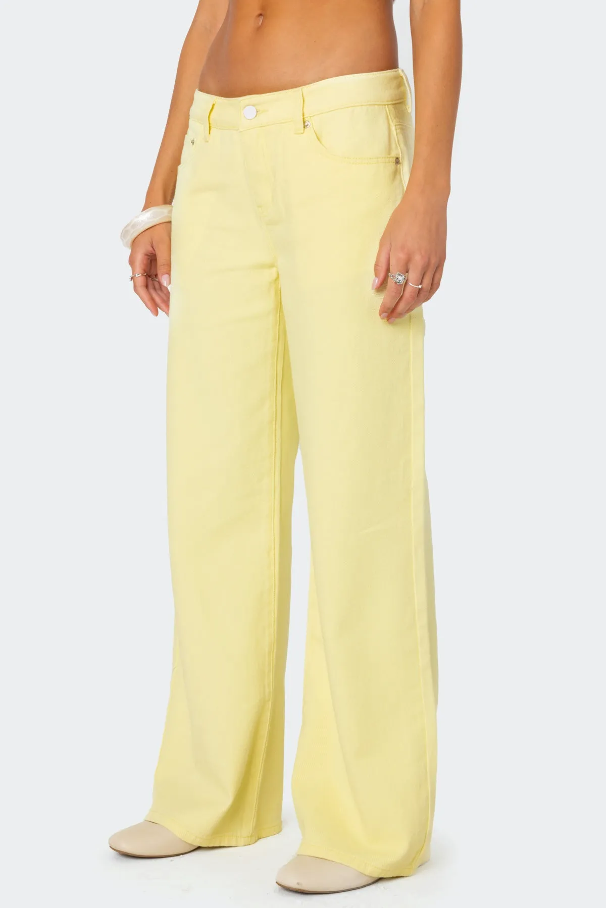 Roman Low Rise Baggy Jeans sold by Edikted product image thumbnail 3