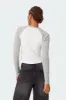 Raya Long Sleeve T Shirt sold by Edikted