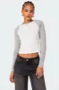 Raya Long Sleeve T Shirt sold by Edikted