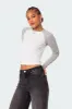 Raya Long Sleeve T Shirt sold by Edikted