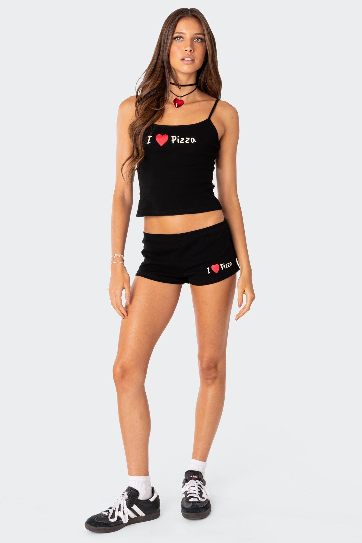 I Love Pizza Tank Top sold by Edikted product image thumbnail 2