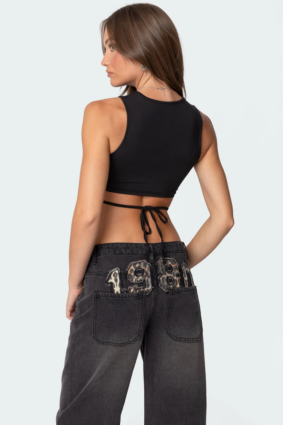 Jen Tie Back Top sold by Edikted product image thumbnail 4