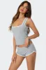 Kadence Lace Trim Tank Top sold by Edikted