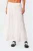 Charlotte Tiered Maxi Skirt sold by Edikted