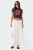 Charlotte Tiered Maxi Skirt sold by Edikted