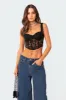 Davina Lace Corset sold by Edikted