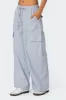 Phoenix Linen Look Cargo Pants sold by Edikted