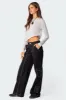 Helen Low Waist Cargo Pants sold by Edikted