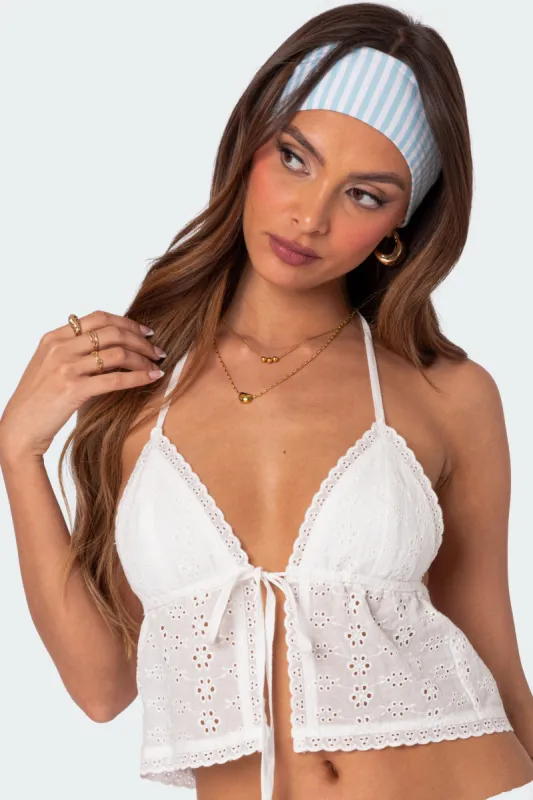 Striped Headband sold by Edikted