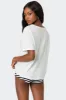 Loose Fit V Neck T Shirt sold by Edikted