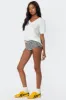 Loose Fit V Neck T Shirt sold by Edikted