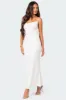 Nellie Sequin Open Back Maxi Dress sold by Edikted