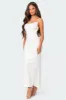 Nellie Sequin Open Back Maxi Dress sold by Edikted