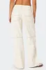 Contrast Stitch Low Rise Jeans sold by Edikted