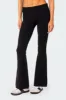 Desiree Knitted Low Rise Fold Over Pants sold by Edikted