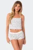 Pamper Waffle Tank Top sold by Edikted