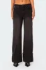 Vesper Cuffed Low Rise Jeans sold by Edikted