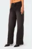 Vesper Cuffed Low Rise Jeans sold by Edikted
