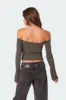 Ilana Gathered Front Top sold by Edikted