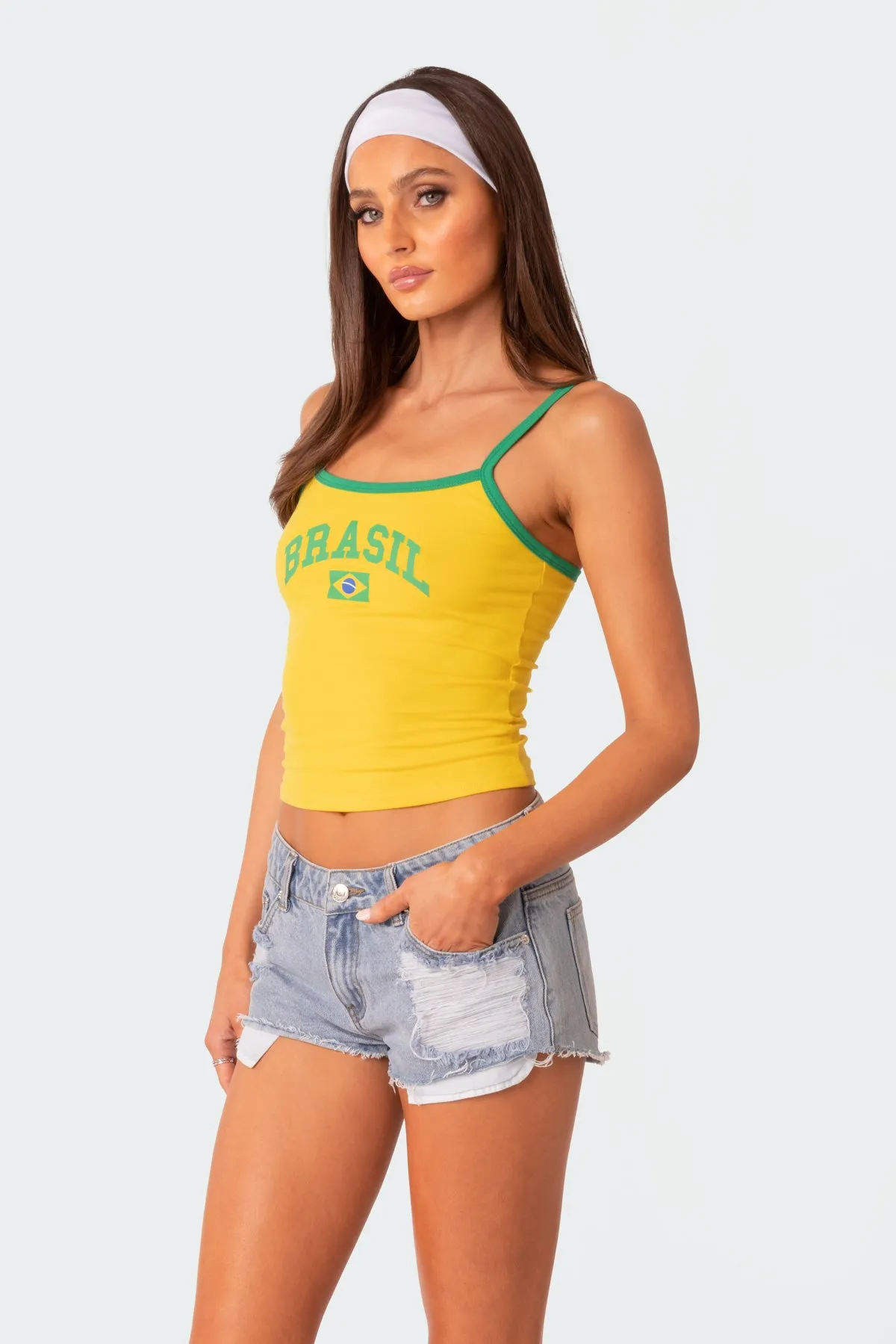 Brasil Tank Top sold by Edikted product image thumbnail 2