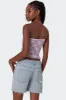 Ballet Sheer Lace Tube Top sold by Edikted