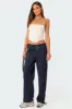 Manuel Low Rise Belted Cargo Pants sold by Edikted