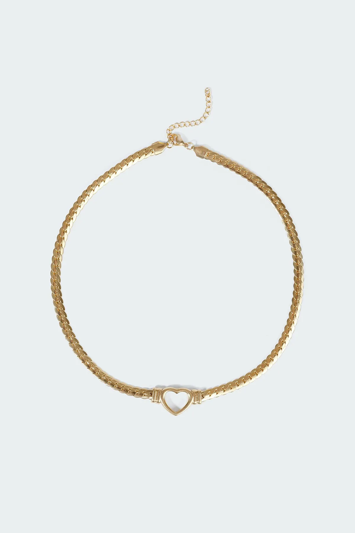 Heartly Chain Necklace sold by Edikted