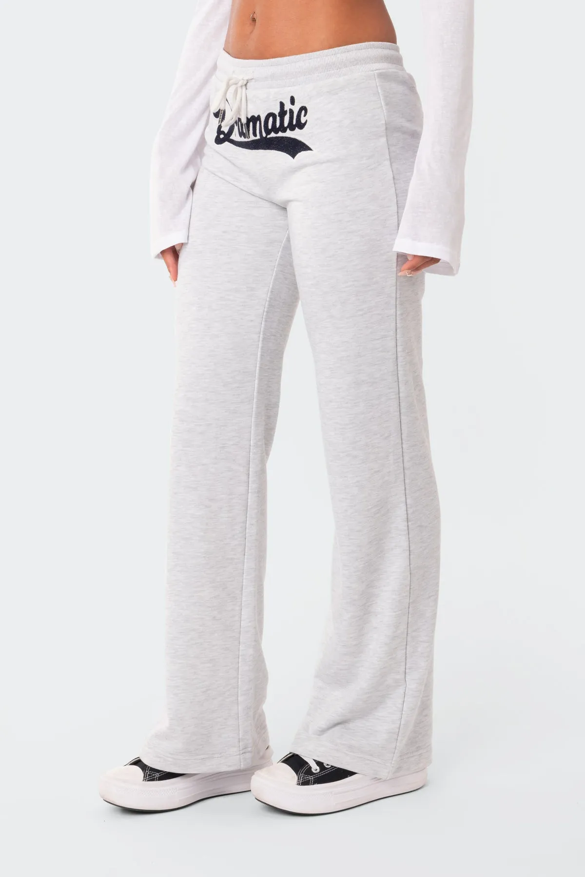 Dramatic Low-Rise Sweatpants sold by Edikted product image thumbnail 4