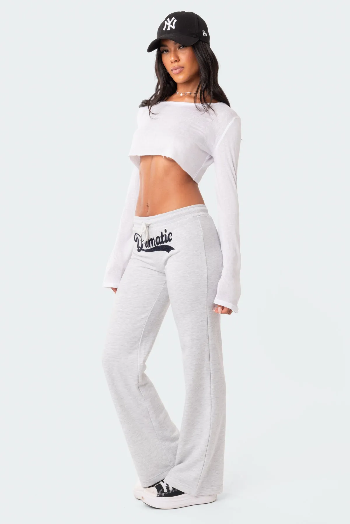 Dramatic Low-Rise Sweatpants sold by Edikted product image thumbnail 3