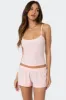 Irene Pointelle Tank Top sold by Edikted