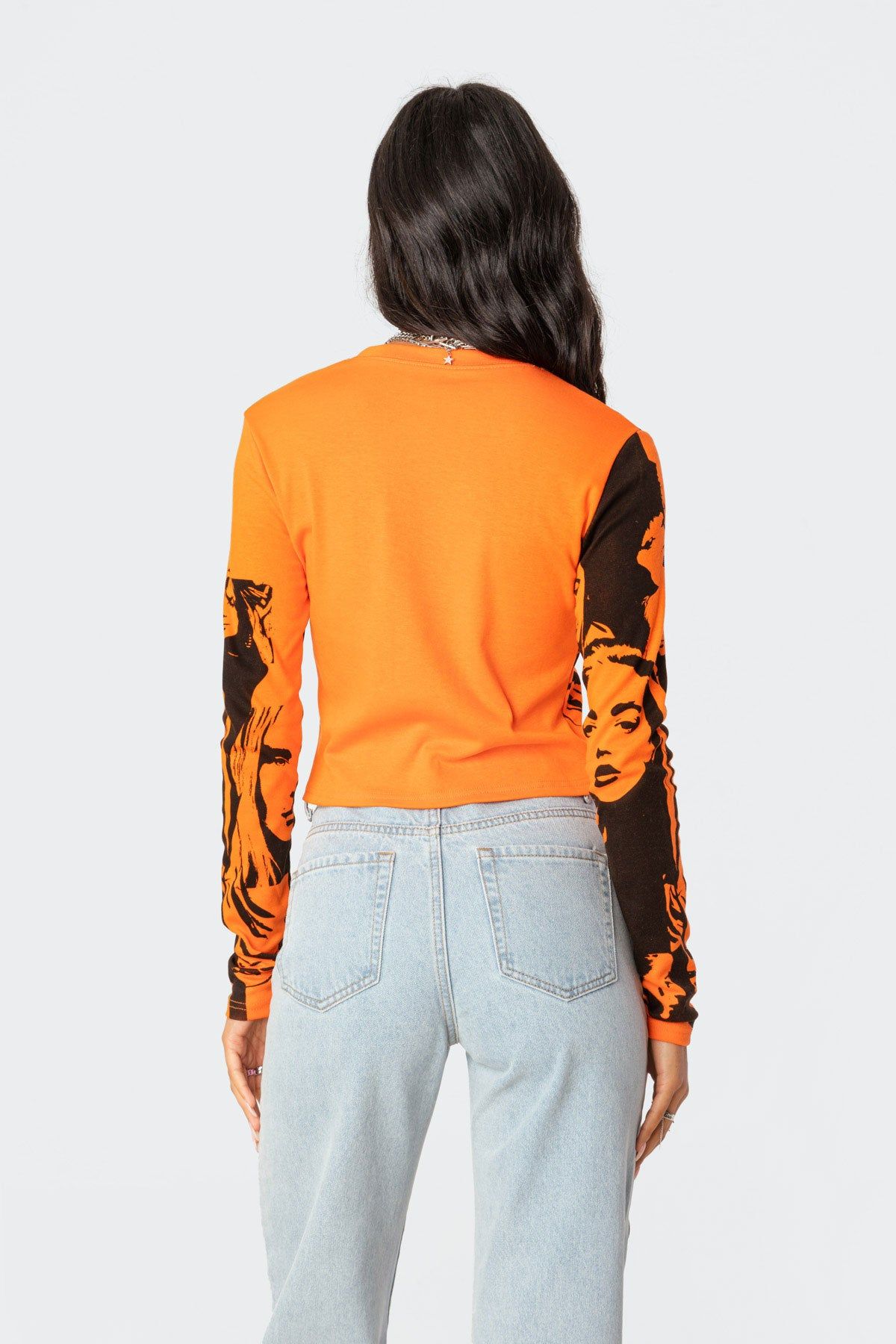 Girl Gang Printed T-Shirt sold by Edikted product image thumbnail 5