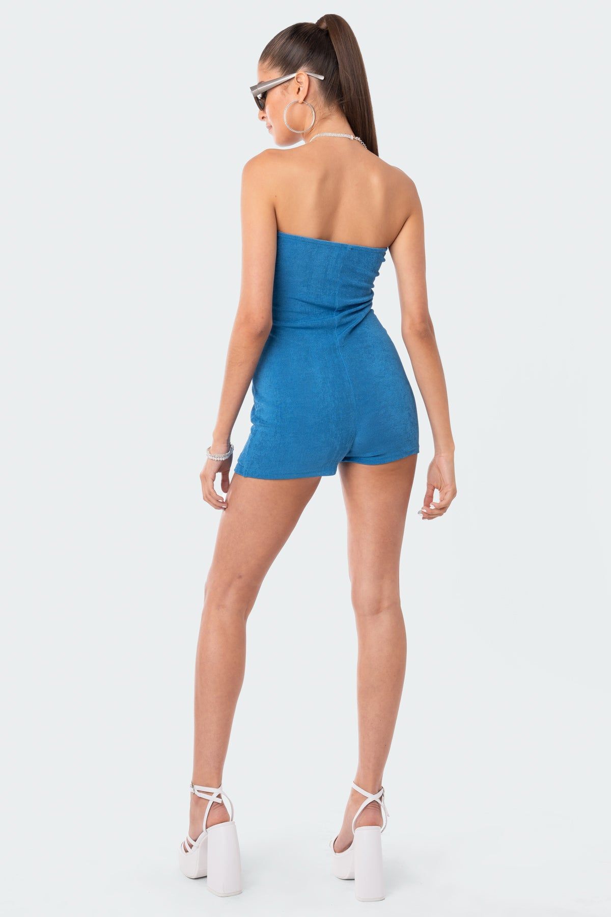 Tahni Strapless Romper sold by Edikted product image thumbnail 5