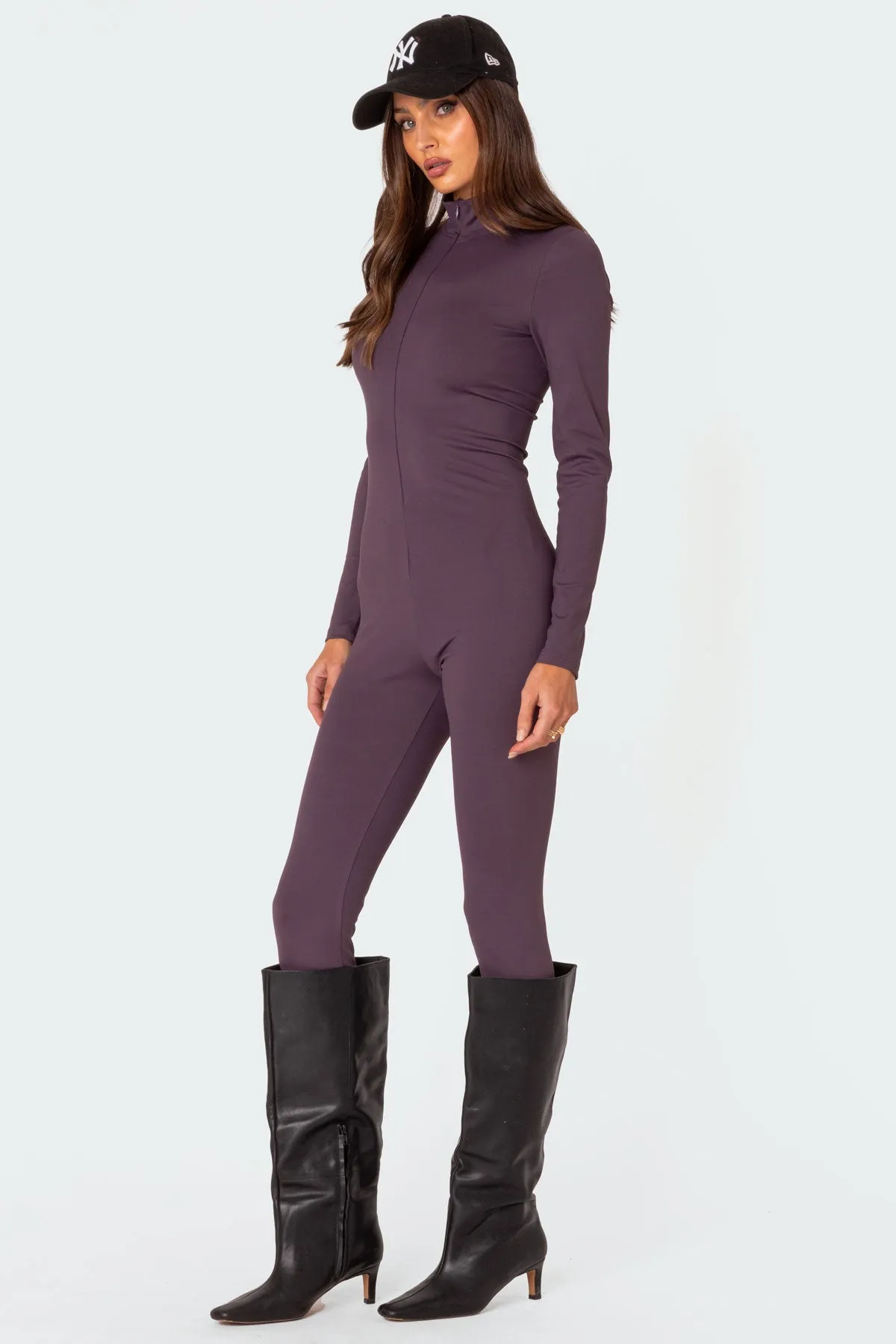 She'S Snatched High Neck Jumpsuit sold by Edikted product image thumbnail 4