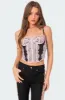 Enchant Lace Corset sold by Edikted