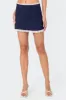 Marlowe Lace Trim Mini Skirt sold by Edikted