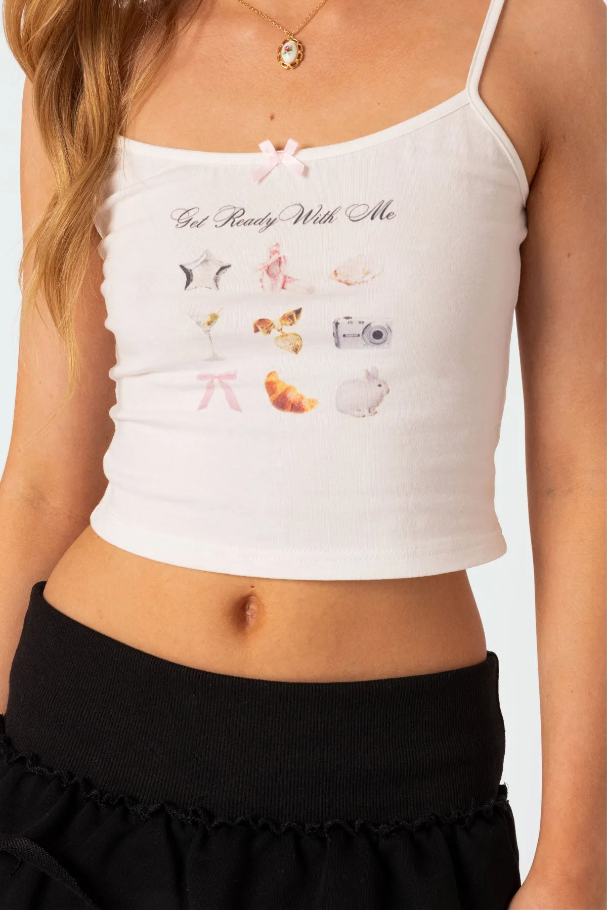 Get Ready Graphic Tank Top sold by Edikted product image thumbnail 3