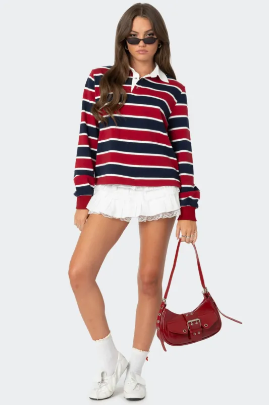 Lacey Ruffled Bloomer Skort sold by Edikted