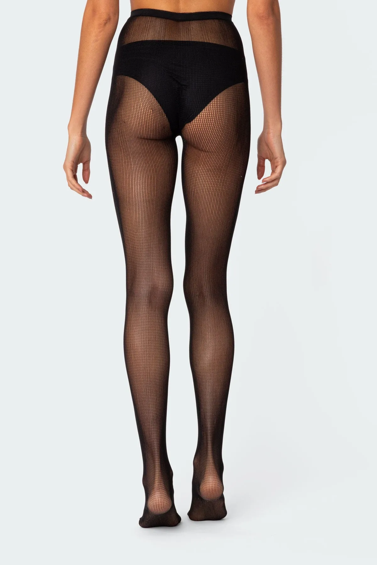 Bowtie Cutout Tights sold by Edikted product image thumbnail 3