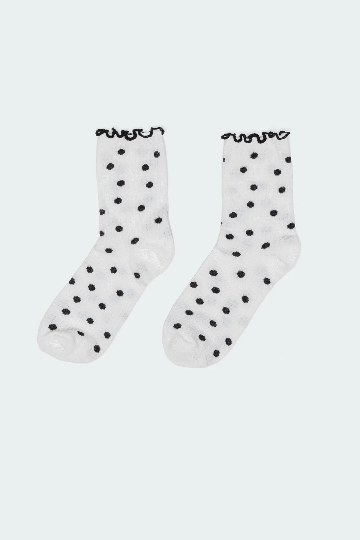 Polka Dot Frill Socks sold by Edikted product image thumbnail 2