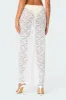 Oceana Sheer Lace Maxi Skirt sold by Edikted
