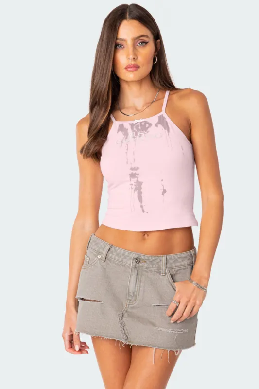 Busy Ghosting Tank Top sold by Edikted