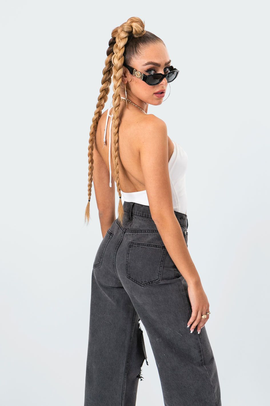 Farah Adjustable Bodysuit sold by Edikted product image thumbnail 3