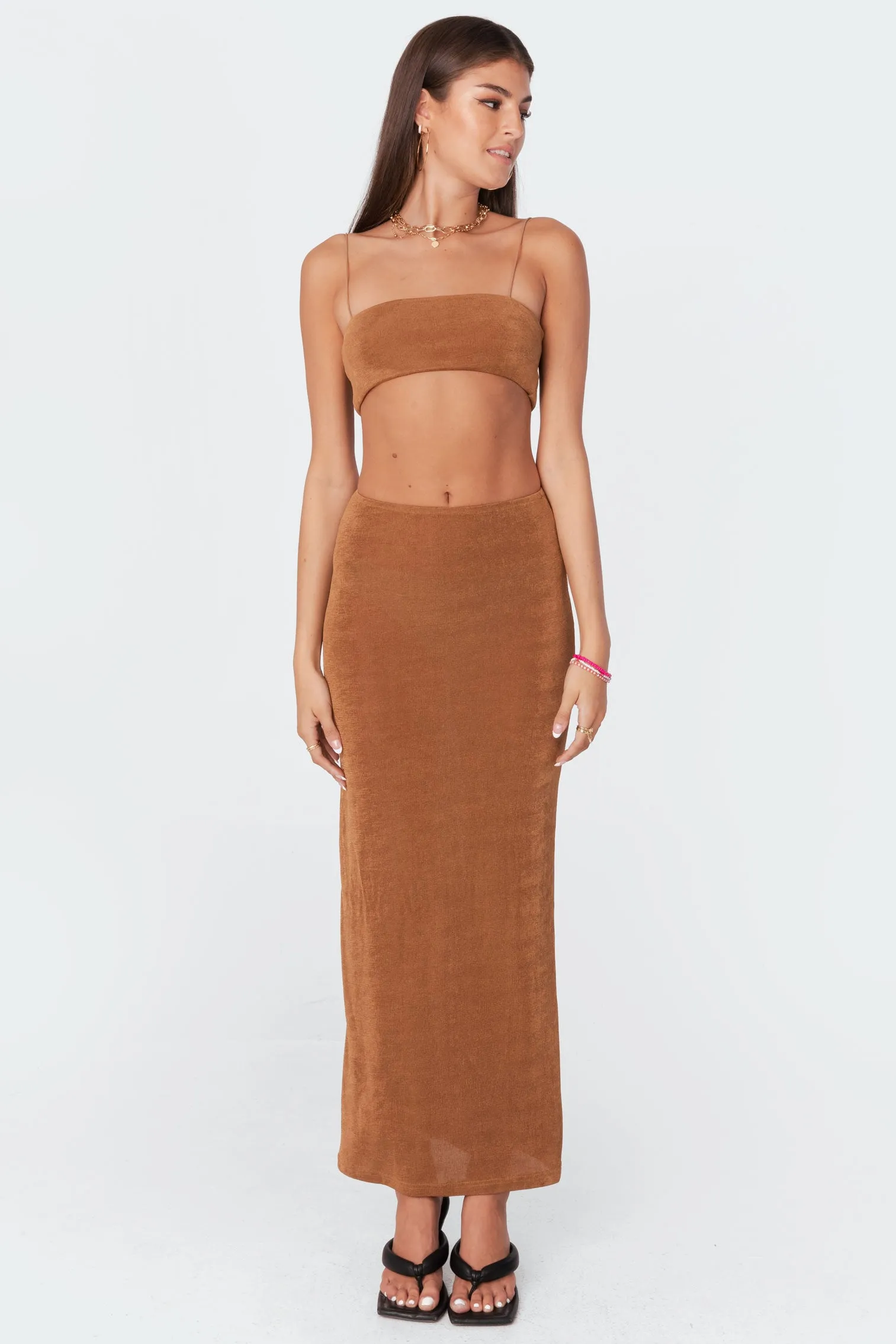 Shelby Maxi Skirt sold by Edikted product image thumbnail 3