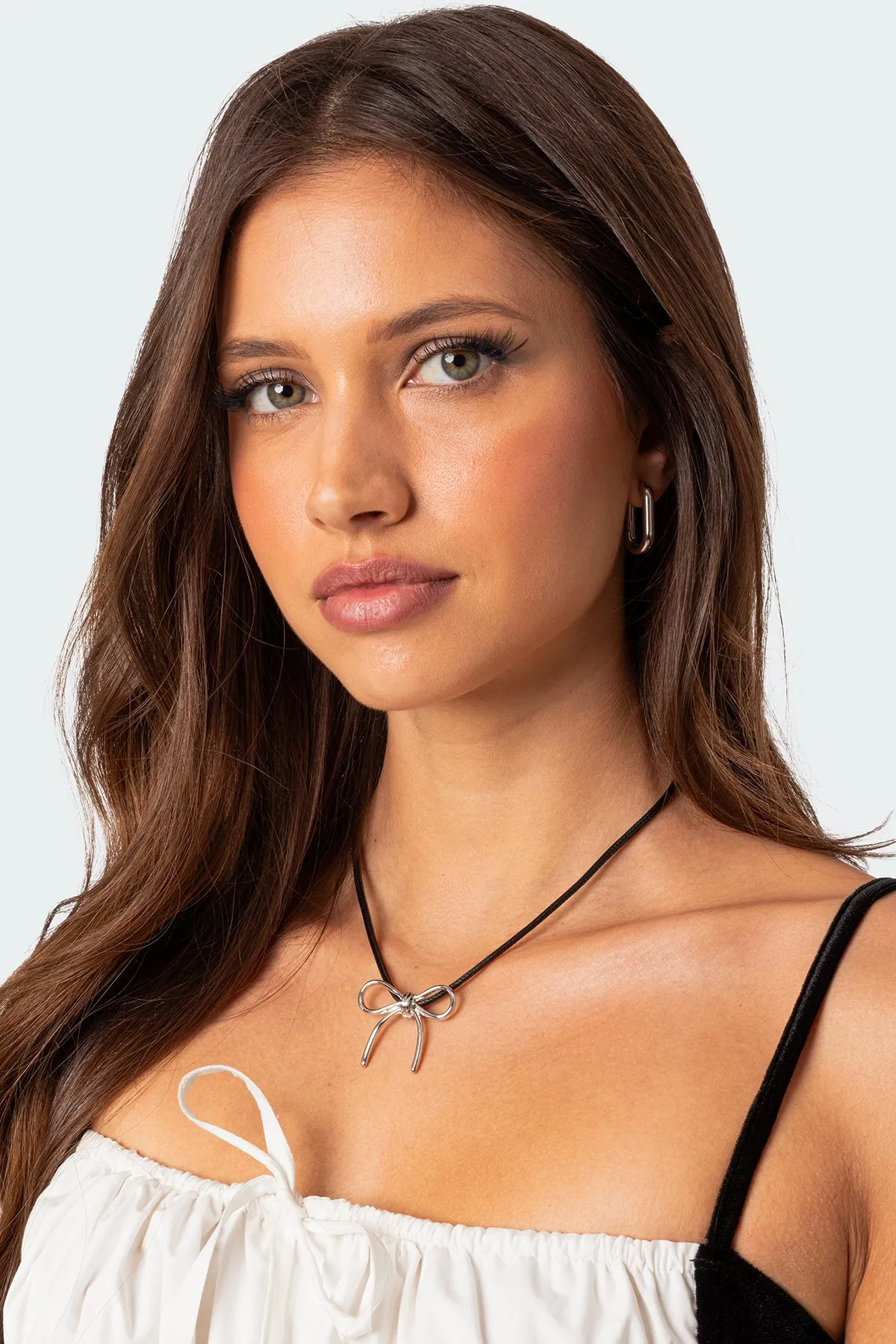 Bow Cord Necklace sold by Edikted product image thumbnail 2