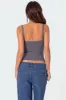 Amilia Lace Trim Tank Top sold by Edikted