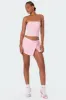Selena Asymmetric Wrap Mini Skirt sold by Edikted